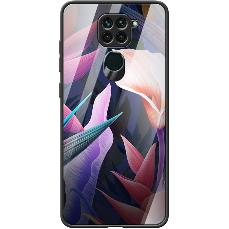 Защитный чехол BoxFace Glossy Panel Xiaomi Redmi Note 9 Calla Flower