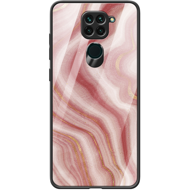 Защитный чехол BoxFace Glossy Panel Xiaomi Redmi Note 9 Print Marble