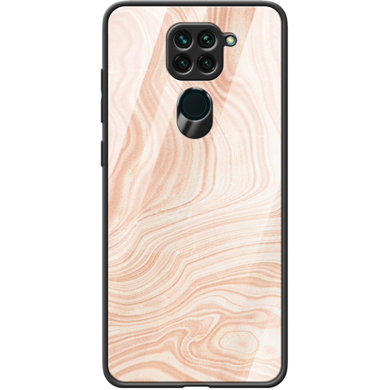 Защитный чехол BoxFace Glossy Panel Xiaomi Redmi Note 9 Delicate Marble