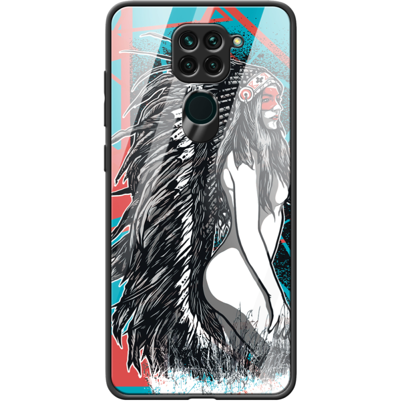 Защитный чехол BoxFace Glossy Panel Xiaomi Redmi Note 9 Indian Girl