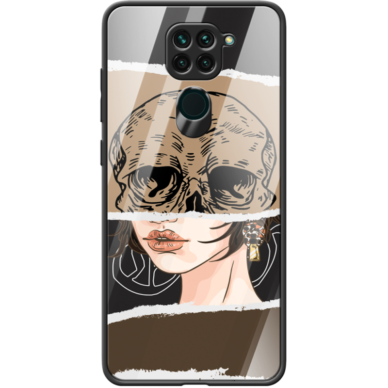 Защитный чехол BoxFace Glossy Panel Xiaomi Redmi Note 9 Skull-Girl