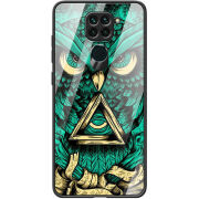 Защитный чехол BoxFace Glossy Panel Xiaomi Redmi Note 9 Masonic Owl