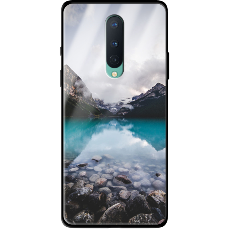 Защитный чехол BoxFace Glossy Panel OnePlus 8 Blue Lake