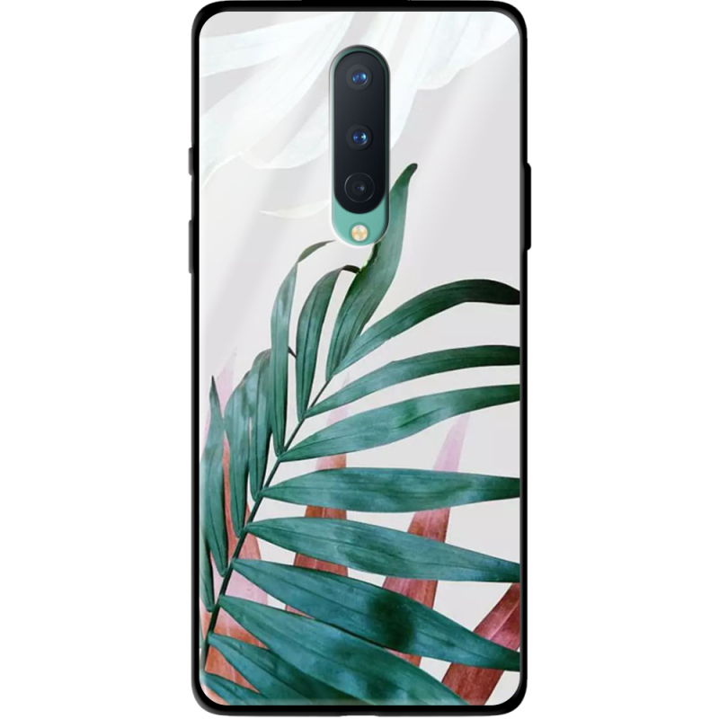 Защитный чехол BoxFace Glossy Panel OnePlus 8 Leaf