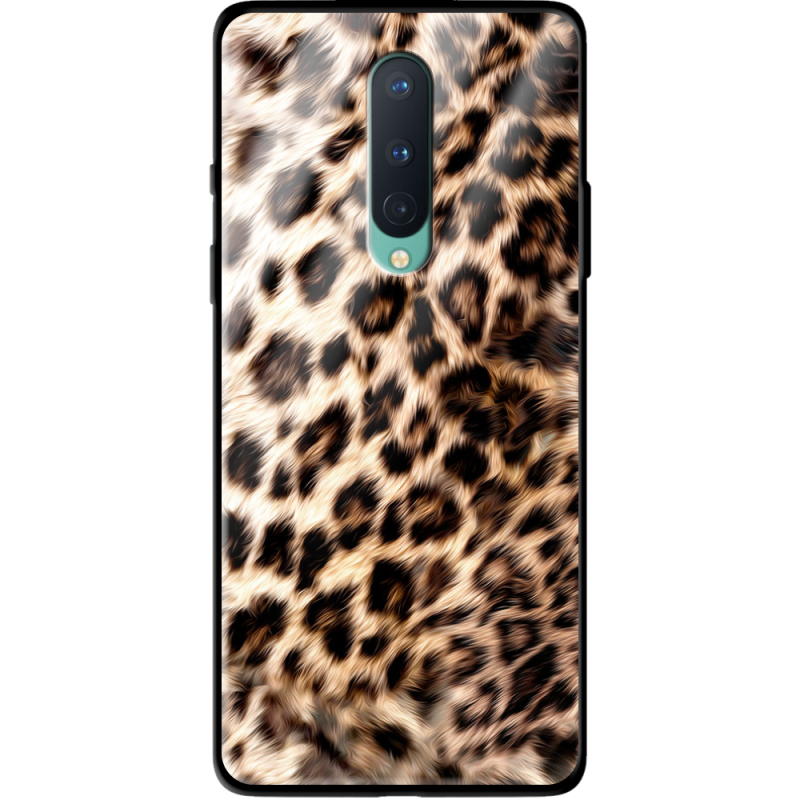 Защитный чехол BoxFace Glossy Panel OnePlus 8 Leopard Fur
