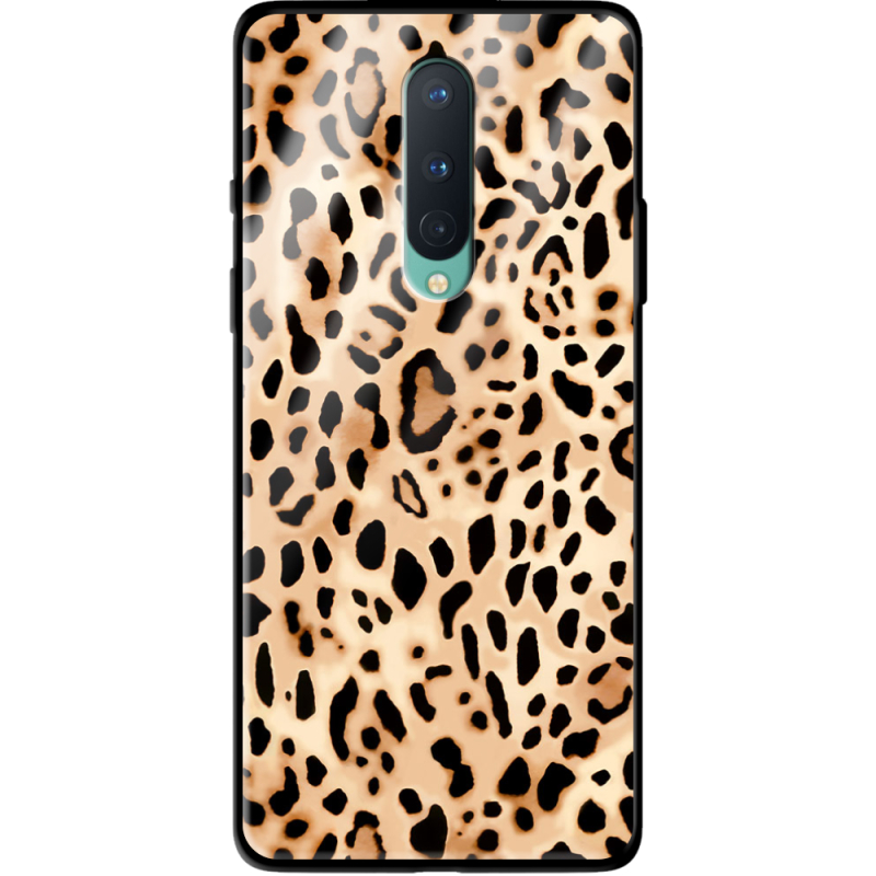 Защитный чехол BoxFace Glossy Panel OnePlus 8 Leopard Print