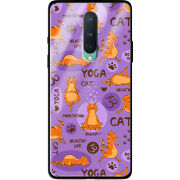 Защитный чехол BoxFace Glossy Panel OnePlus 8 Yoga Cat