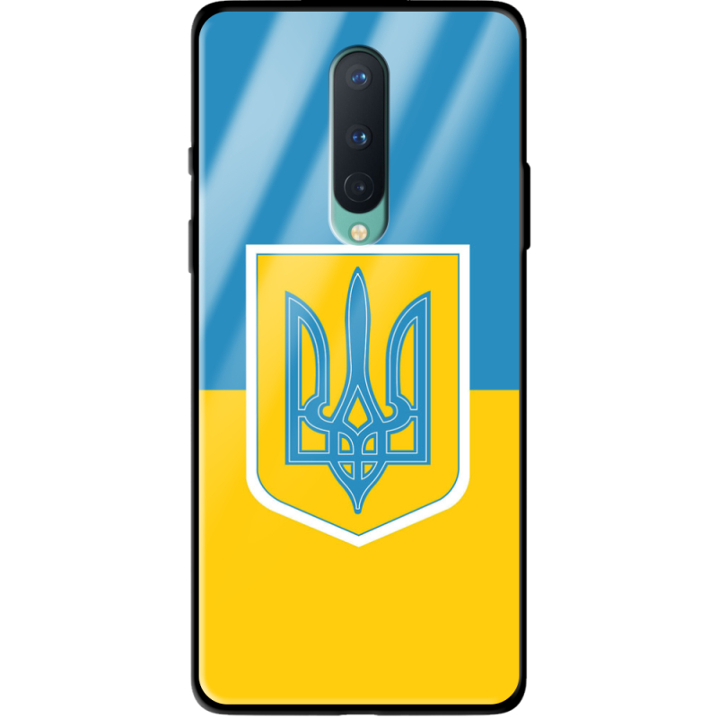 Защитный чехол BoxFace Glossy Panel OnePlus 8 Герб України