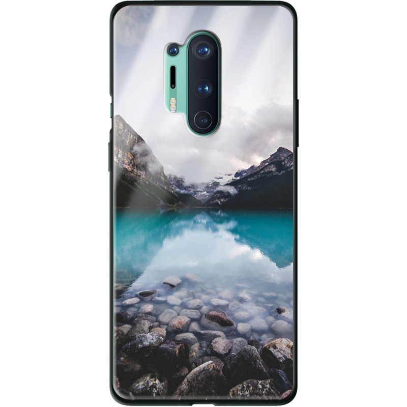 Защитный чехол BoxFace Glossy Panel OnePlus 8 Pro Blue Lake