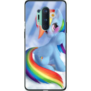 Защитный чехол BoxFace Glossy Panel OnePlus 8 Pro My Little Pony Rainbow Dash