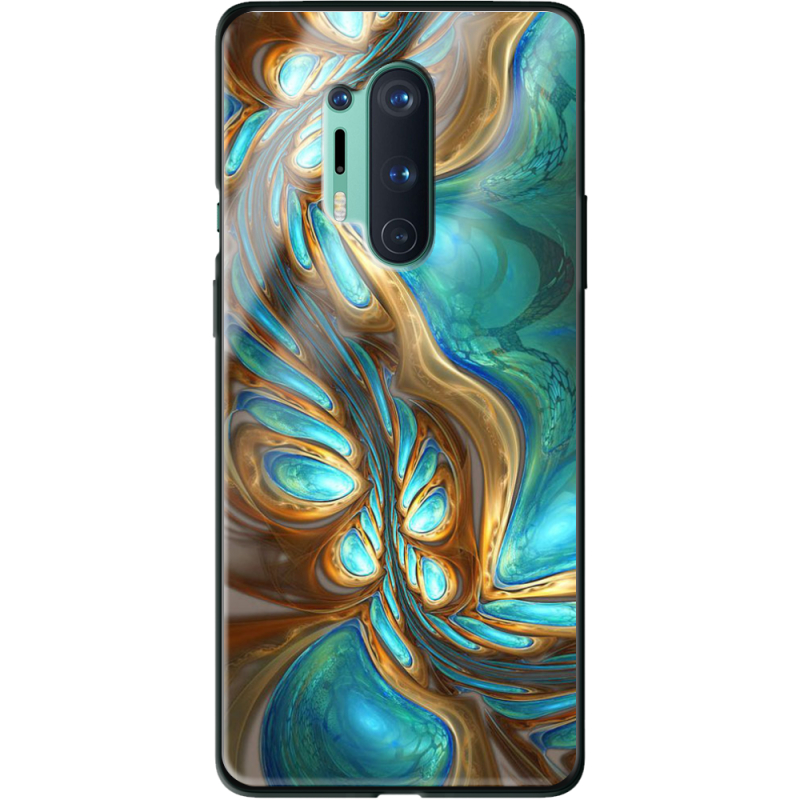 Защитный чехол BoxFace Glossy Panel OnePlus 8 Pro Blue Abstraction