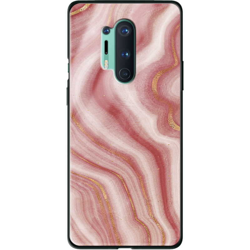 Защитный чехол BoxFace Glossy Panel OnePlus 8 Pro Print Marble