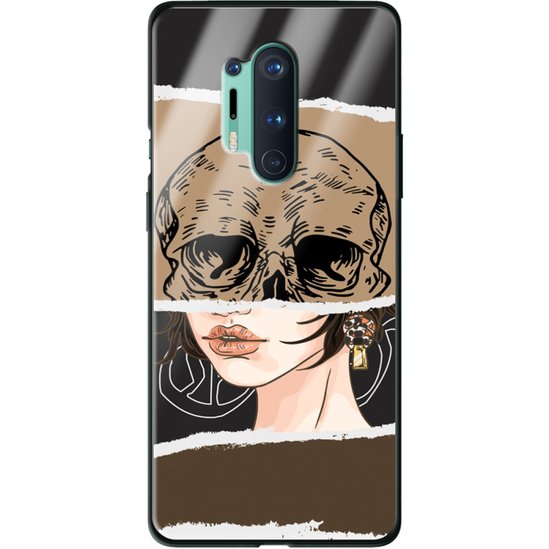Защитный чехол BoxFace Glossy Panel OnePlus 8 Pro Skull-Girl