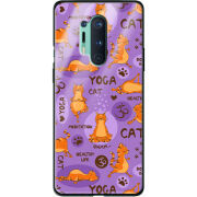 Защитный чехол BoxFace Glossy Panel OnePlus 8 Pro Yoga Cat