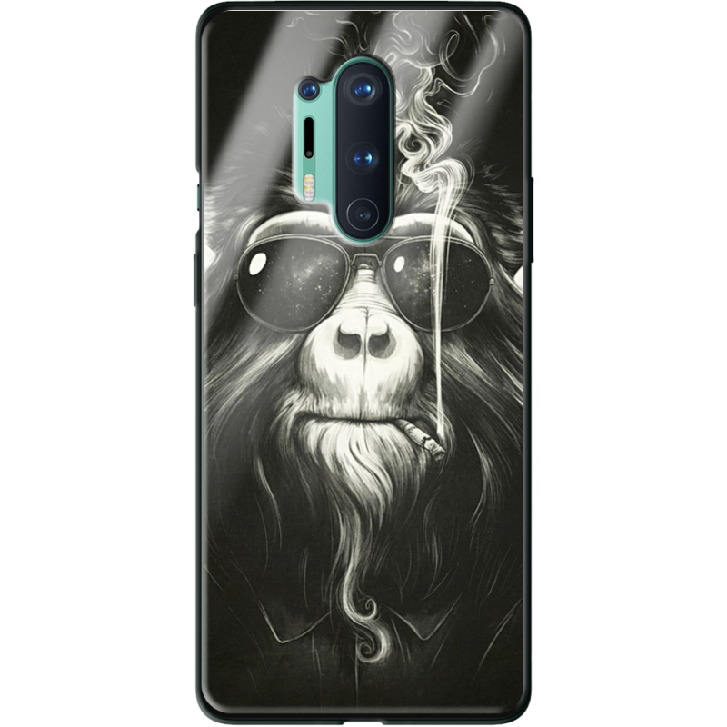 Защитный чехол BoxFace Glossy Panel OnePlus 8 Pro Smokey Monkey