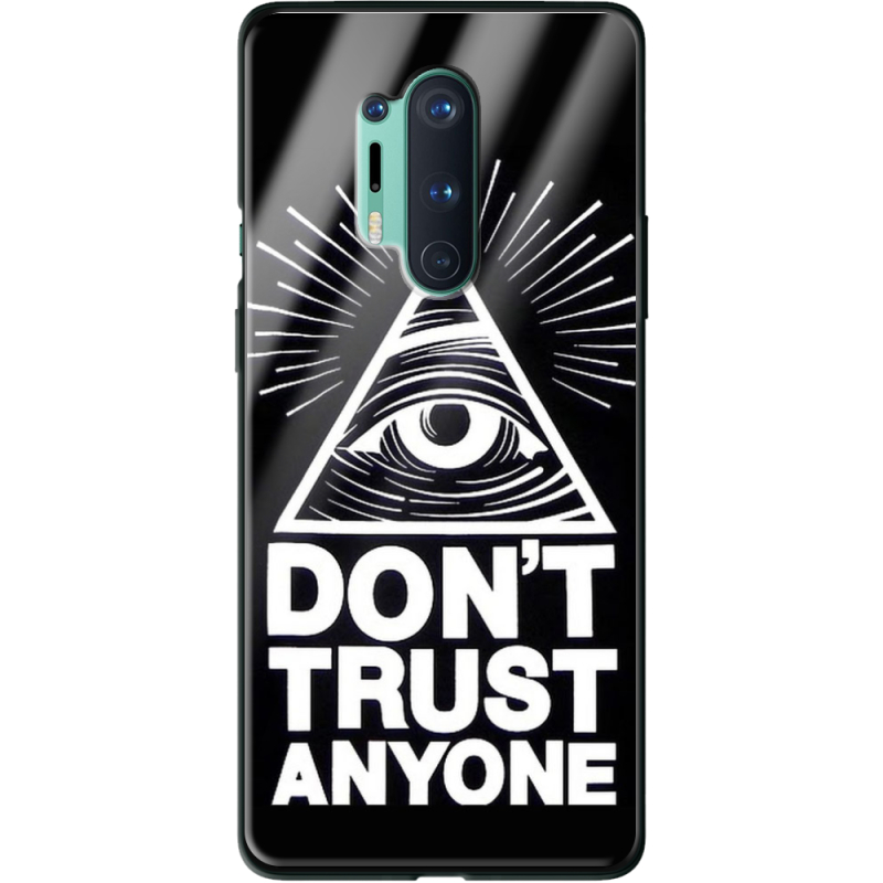 Защитный чехол BoxFace Glossy Panel OnePlus 8 Pro Dont Trust Anyone