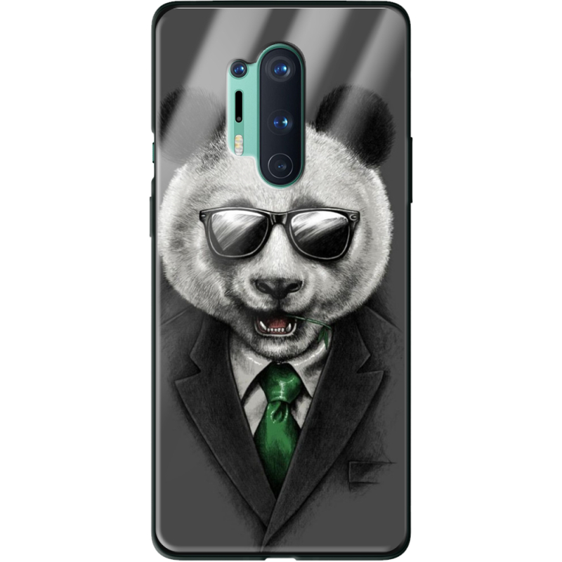 Защитный чехол BoxFace Glossy Panel OnePlus 8 Pro Cool Panda