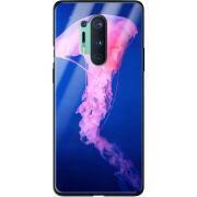 Защитный чехол BoxFace Glossy Panel OnePlus 8 Pro Jellyfish