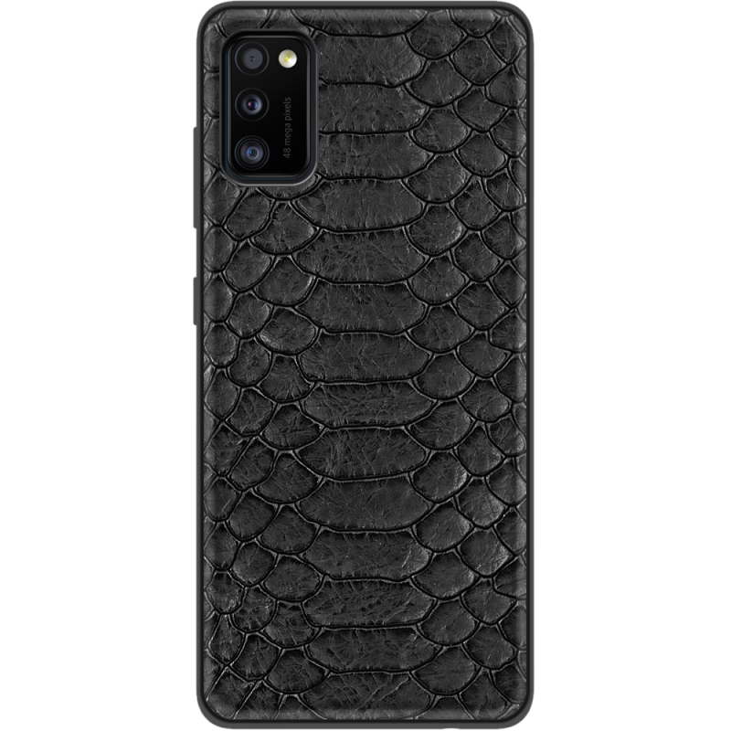 Кожаный чехол Boxface Samsung Galaxy A41 (A415) Reptile Black