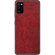 Кожаный чехол Boxface Samsung Galaxy A41 (A415) Snake Red