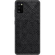 Кожаный чехол Boxface Samsung Galaxy A41 (A415) Snake Graphite