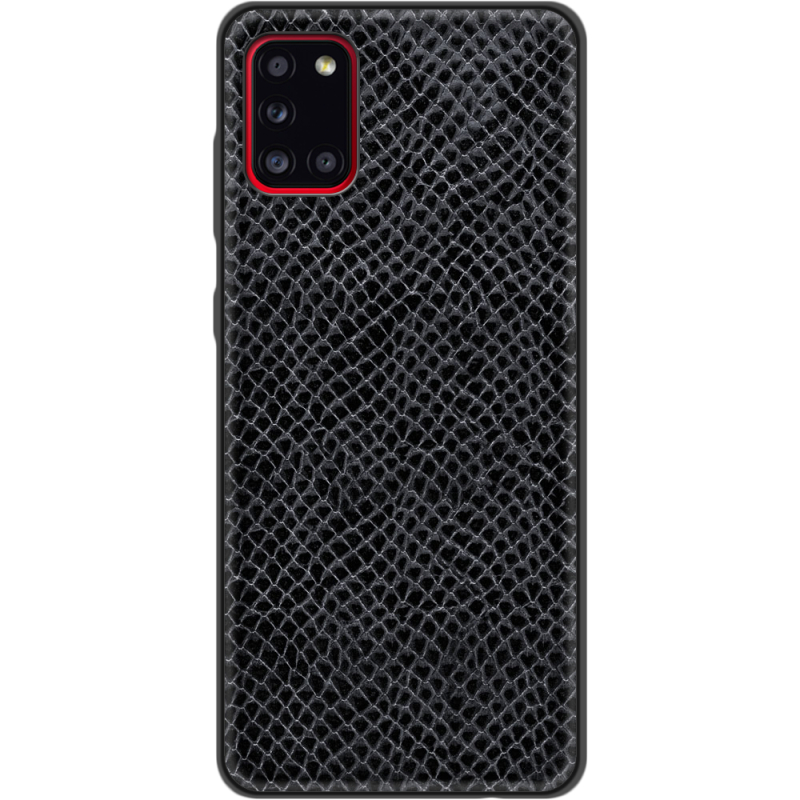 Кожаный чехол Boxface Samsung Galaxy A31 (A315) Snake Graphite