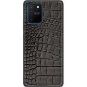 Кожаный чехол Boxface Samsung Galaxy S10 Lite (G770) Crocodile Black