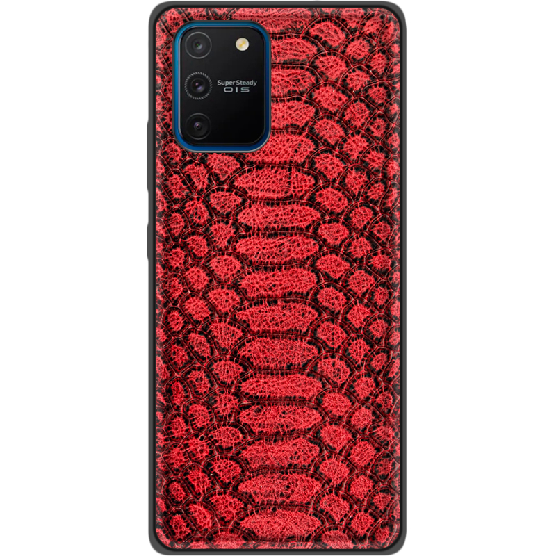 Кожаный чехол Boxface Samsung Galaxy S10 Lite (G770) Reptile Red