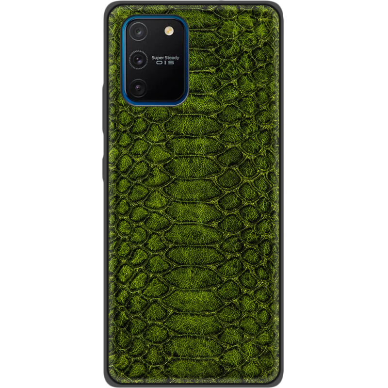 Кожаный чехол Boxface Samsung Galaxy S10 Lite (G770) Reptile Forest Green
