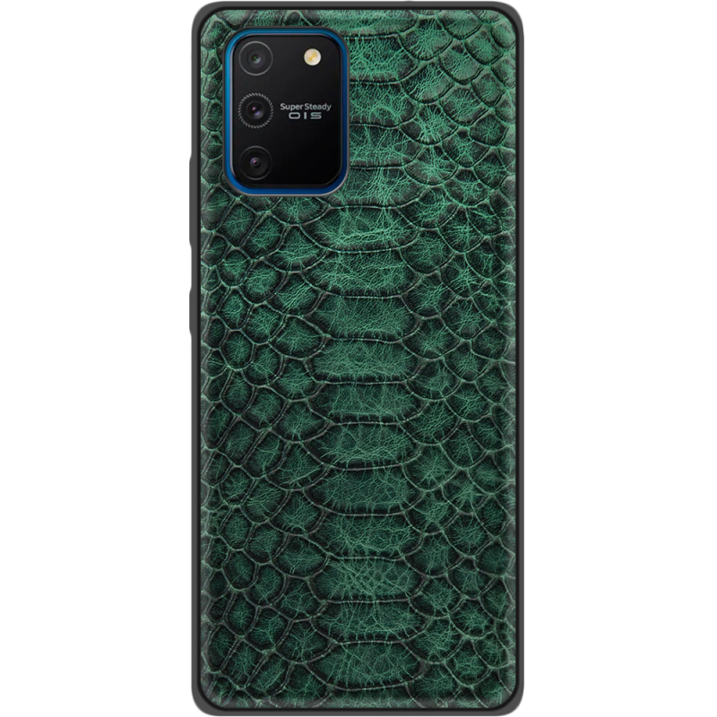 Кожаный чехол Boxface Samsung Galaxy S10 Lite (G770) Reptile Emerald