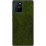 Кожаный чехол Boxface Samsung Galaxy S10 Lite (G770) Snake Forest Green