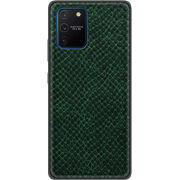 Кожаный чехол Boxface Samsung Galaxy S10 Lite (G770) Snake Emerald