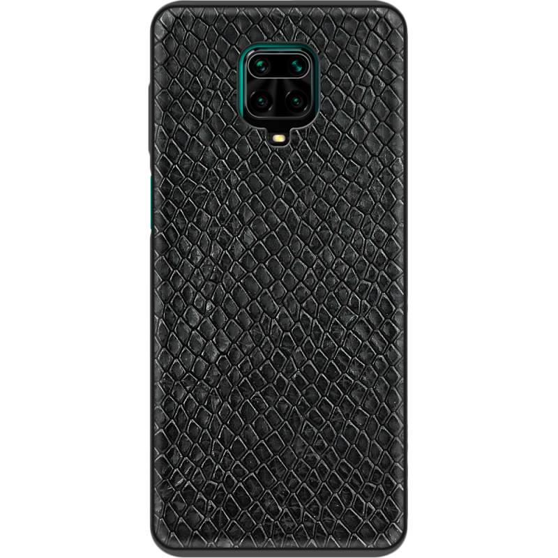 Кожаный чехол Boxface Xiaomi Redmi Note 9S Snake Black