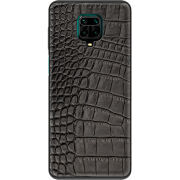 Кожаный чехол Boxface Xiaomi Redmi Note 9 Pro / 9 Pro Max Crocodile Black