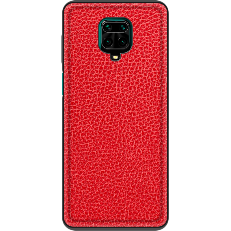 Кожаный чехол Boxface Xiaomi Redmi Note 9 Pro / 9 Pro Max Flotar Red