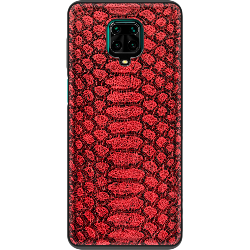 Кожаный чехол Boxface Xiaomi Redmi Note 9 Pro / 9 Pro Max Reptile Red
