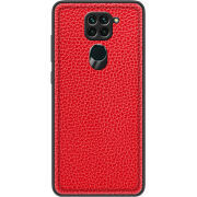 Кожаный чехол Boxface Xiaomi Redmi Note 9 Flotar Red