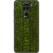 Кожаный чехол Boxface Xiaomi Redmi Note 9 Reptile Forest Green
