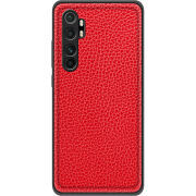 Кожаный чехол Boxface Xiaomi Mi Note 10 Lite Flotar Red