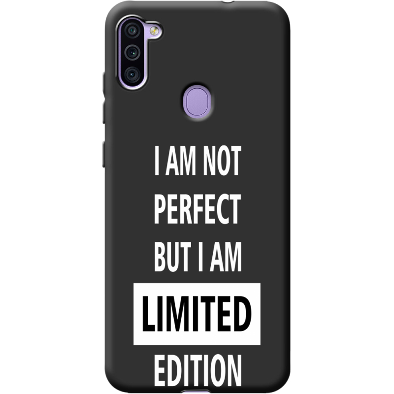 Черный чехол BoxFace Samsung Galaxy M11 (M115) Limited Edition