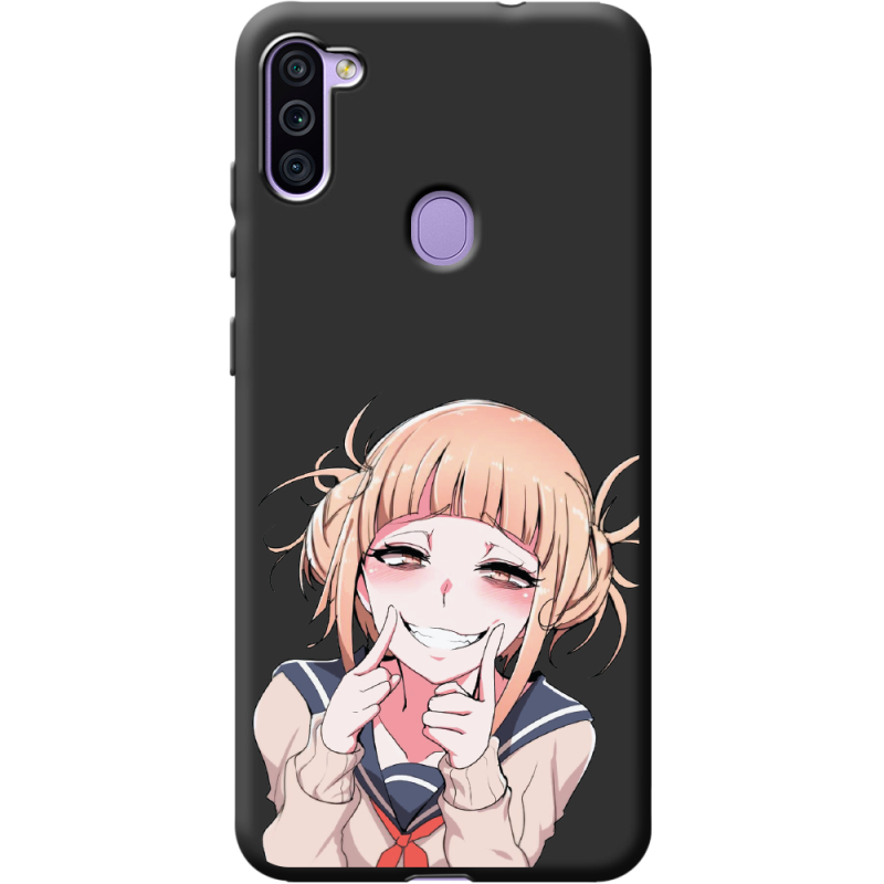 Черный чехол BoxFace Samsung Galaxy M11 (M115) Himiko Toga Smile