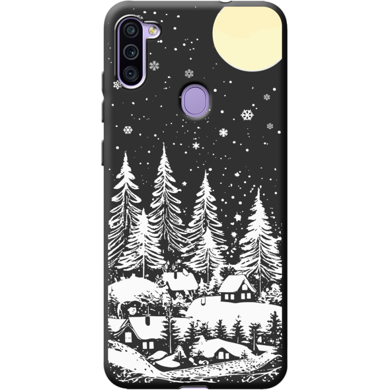 Черный чехол BoxFace Samsung Galaxy M11 (M115) 