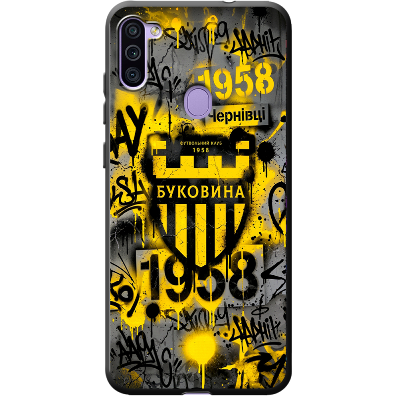 Черный чехол BoxFace Samsung Galaxy M11 (M115) 