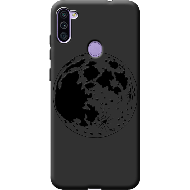 Черный чехол BoxFace Samsung Galaxy M11 (M115) Planet