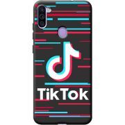 Черный чехол BoxFace Samsung Galaxy A11 (A115) Tik Tok