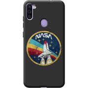 Черный чехол BoxFace Samsung Galaxy A11 (A115) NASA