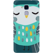 Чехол Uprint Huawei GT3 Green Owl