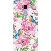 Чехол Uprint Huawei GT3 Birds and Flowers