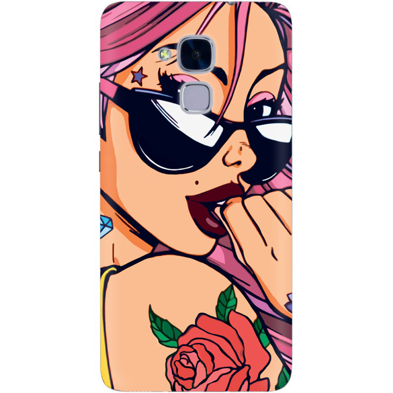 Чехол Uprint Huawei GT3 Pink Girl