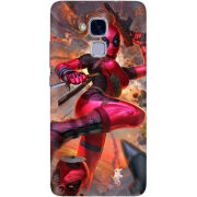 Чехол Uprint Huawei GT3 Woman Deadpool